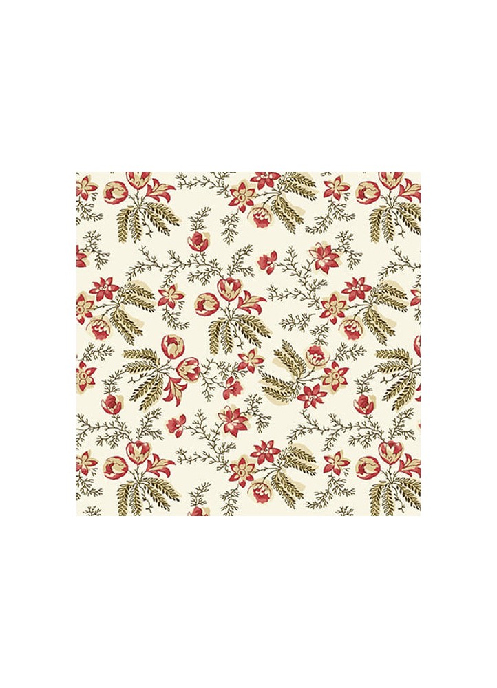 Bucklebury Chintz - cream - calico sprays