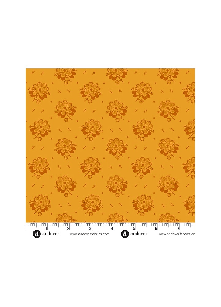 Indigo Cheddar II - Cheddar Picotage Floral