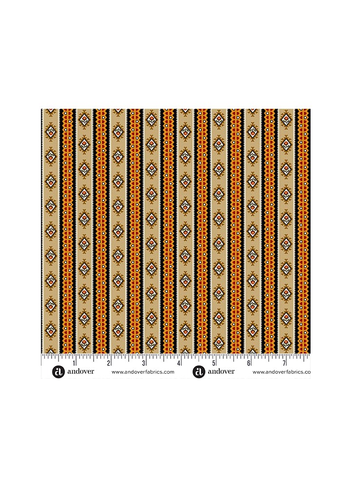 Spice Market - Licorice Bloom Stripe