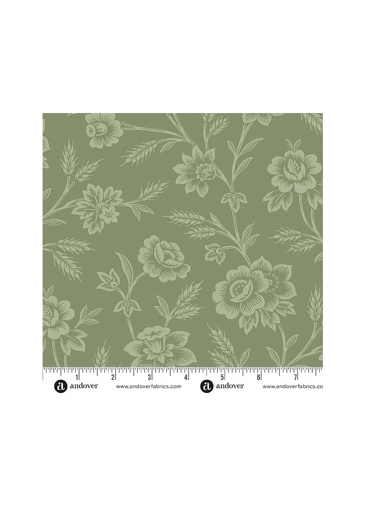 10172G-Autumn Bouquet - Gathering Green