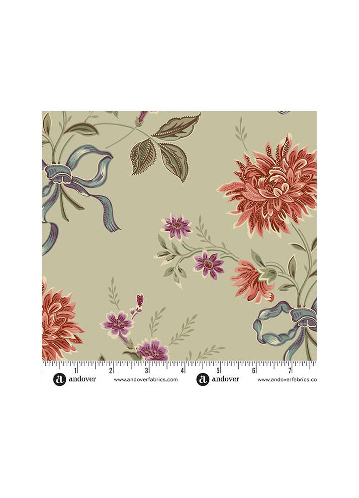 10171N-Autumn Bouquet - Cream