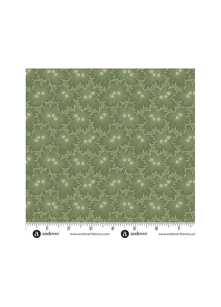 10177G-Autumn Bouquet - Bunchberry Green