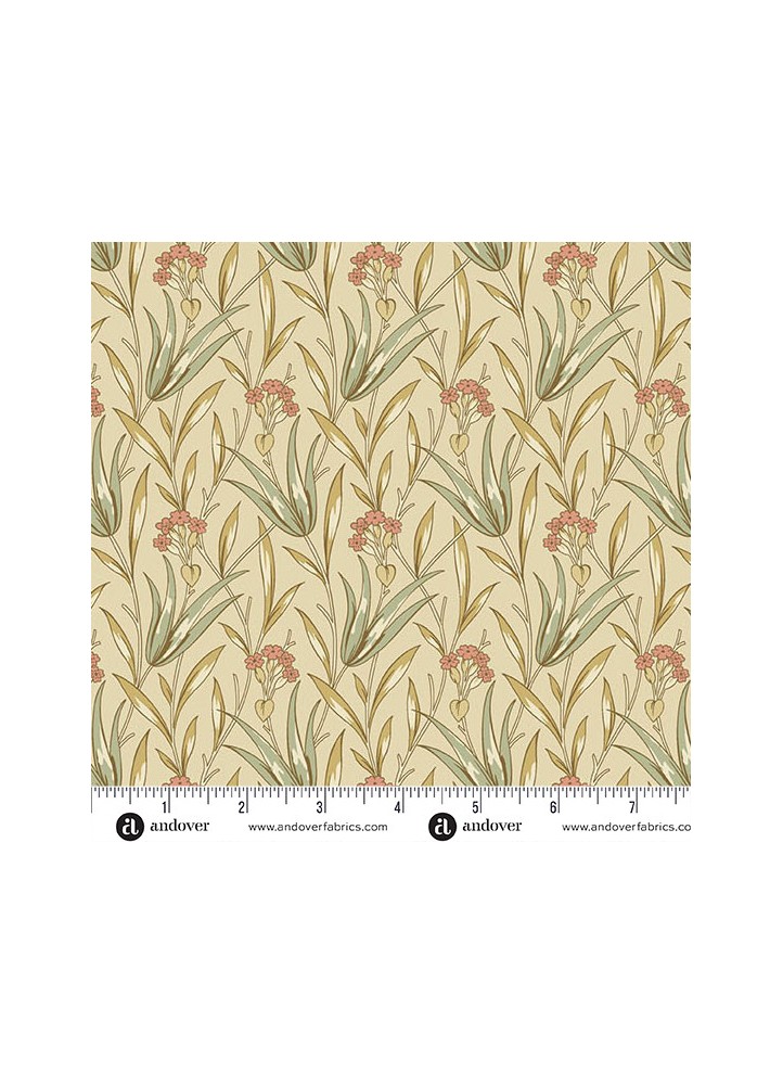 10173L-Autumn Bouquet - Milkweed Cream