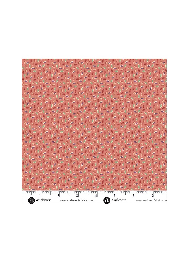 10174R-Autumn Bouquet - Pumpkin seeds Red