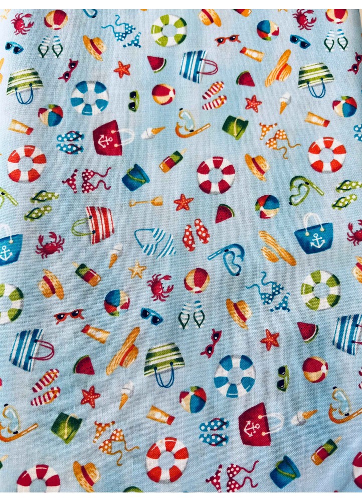 Tissu vacances mer