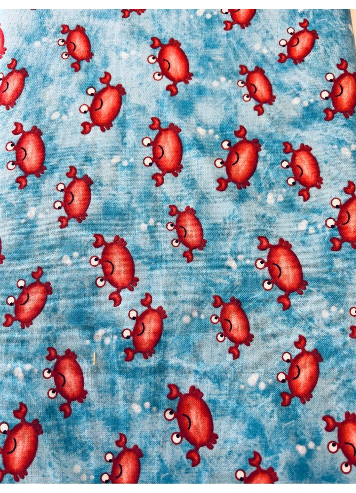 Tissu Crabe