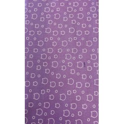 Tissu chat violet