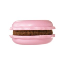 Macaron aiguiseur d´aiguilles et porte aiguilles - Framboise