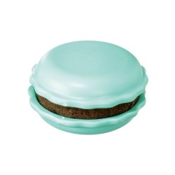 Macaron aiguiseur d´aiguilles et porte aiguille - Pistache