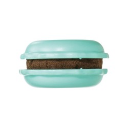 Macaron aiguiseur d´aiguilles et porte aiguille - Pistache