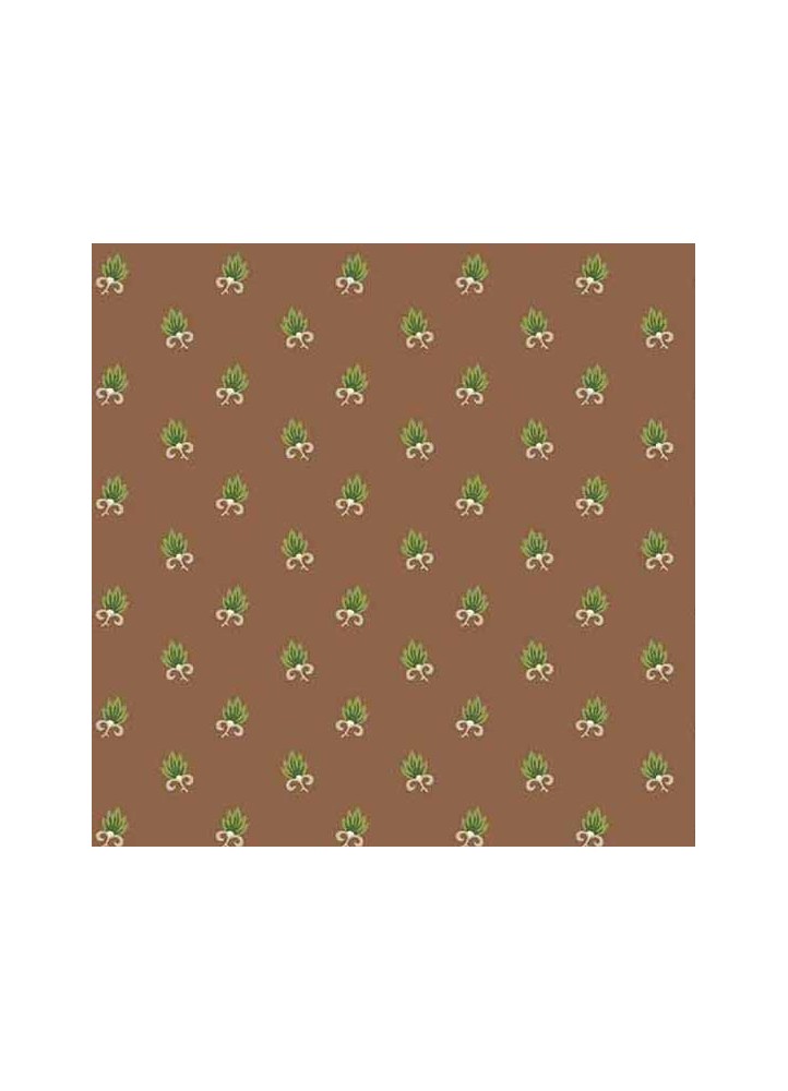Gingerlily cocoa brown frond