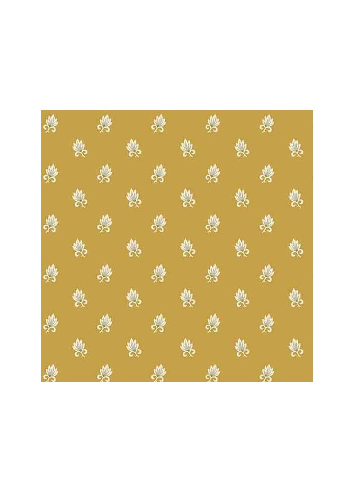 Gingerlily dijon gold frond